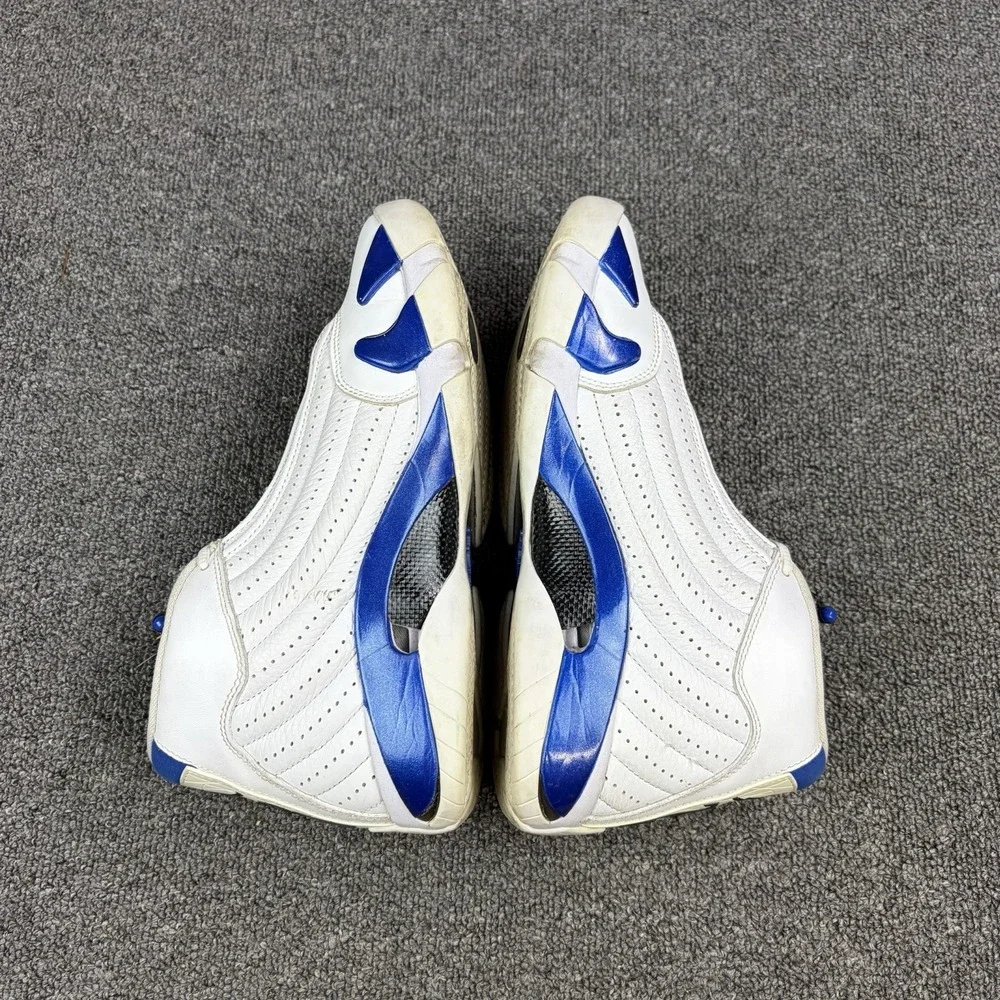 Jordan Air Jordan 14 Retro Hyper Royal White Blue Men's Sz 8 Sneakers 487471-104